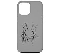 Studying The Dervish Mysticism Black Silhouette Case for iPhone 12 Pro Max