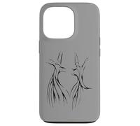 Studying The Dervish Mysticism Black Silhouette Case for iPhone 13 Pro