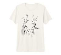 Studying The Dervish Mysticism Black Silhouette Premium T-Shirt