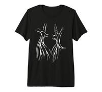 Studying The Dervish Mysticism White Silhouette Premium T-Shirt