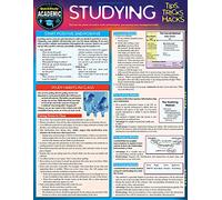 Studying Tips, Tricks & Hacks: QuickStudy Laminated Reference Guide to Grade Boosting Techniques (Quickstudy Academic)