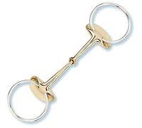 Stübben 2264 Golden Wings Snaffle Bit single jointed - 5 1/4"·13,5cm - 14 mm - Sweet Copper
