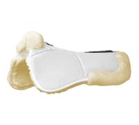 Stübben Streamline Adjuster Lambswool Dressage Half Pad - blue - L