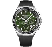Stührling Aquamaster Chronograph 4050.3 - Man - 42 mm - Quartz - Mineral Glass Green 20 mm