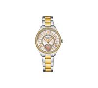 STÜHRLING Original 4019 Women's Heart Themed Watch: Quartz Crystal, Blue Mother of Pearl Dial, & Stainless Steel Band" in White STÜHRLING Original White One Size