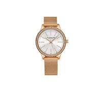 STÜHRLING Original 4044 Women's Quartz Watch: Crystal Studded Mesh Bracelet & Elegant Design in Rose Gold STÜHRLING Original Rose Gold One Size