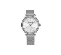 STÜHRLING Original 4044 Women's Quartz Watch: Crystal Studded Mesh Bracelet & Elegant Design in Silver STÜHRLING Original Silver One Size