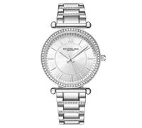 Aria 3905 Wrist Quartz Watch 36mm Case with Stainless steel link bracelet STÜHRLING Original Silver One Size