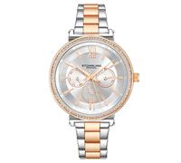 Stührling Original Aria 3908 Wrist Quartz Watch 40Mm Case With Stainless Steel Link Bracelet In Rose Rose One Size