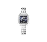 STÜHRLING Original Women's Confidant Quartz 4020 Watch Stainless Steel Beaded Bracelet Elegant Rectangle Design with Miyota Movement & Crystal Bezel STÜHRLING Original Navy One Size