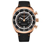 STÜHRLING Original Men's 1000 Quartz 44mm Chronograph in Gold STÜHRLING Original Gold One Size