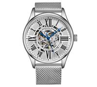 STÜHRLING Original Men's Atrium 3942M Automatic Wrist watch Skeletonized Dial 42mm Case Stainless Steel Mes in Silver STÜHRLING Original Silver One Size