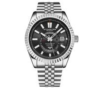 STÜHRLING Original Men's Datemaster Swiss Automatic 1020 42mm Classic in Black STÜHRLING Original Black One Size