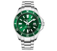 STÜHRLING Original Men's Depthmaster 3950A Quartz 42mm Diver in Green STÜHRLING Original Green One Size