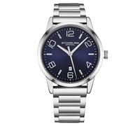 STÜHRLING Original Men's Directive Classic Quartz 42mm watch with Stainless Steel Bracelet in Navy STÜHRLING Original Navy One Size