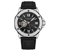 STÜHRLING Original Men's Edwardian Automatic 44mm Skeleton in Black STÜHRLING Original Black One Size