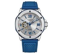 STÜHRLING Original Men's Edwardian Automatic 44mm Skeleton in Silver STÜHRLING Original Silver One Size