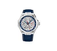 STÜHRLING Original Men's Swiss Automatic Gio 379 41mm Skeleton in Blue STÜHRLING Original Blue One Size