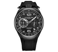 Torero Quartz 42mm Chronograph Watch with Rubber Strap STÜHRLING Original Black One Size