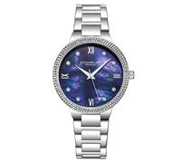 STÜHRLING Original Women's Carrara 3907 Quartz 38mm Classic in Blue STÜHRLING Original Blue One Size