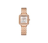 STÜHRLING Original Women's Confidant Quartz 4020 Watch Stainless Steel Beaded Bracelet Elegant Rectangle Design with Miyota Movement & Crystal Bezel STÜHRLING Original Rose Gold One Size