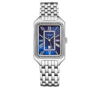 STÜHRLING Original Women's Lustra 32mm Rectangle Quartz Fashion in Blue STÜHRLING Original Blue One Size