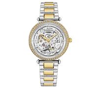 STÜHRLING Original Women's Luxe Legacy 4023 Automatic Watch 38mm Case Skelton Movement in Gold STÜHRLING Original Gold One Size