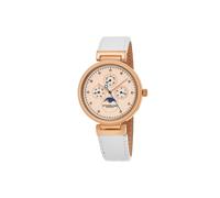 STÜHRLING Original Women's Watch Swiss Quartz movement Multifunction 39MM Case, Leather Strap in Rose Gold STÜHRLING Original Rose Gold One Size