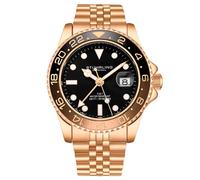 Stührling Swiss Aquadiver GMT 3968.5 - Man - 42 mm - Analogue - Quartz - Mineral Glass Black 22 mm