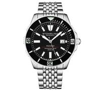 STÜHRLING Swiss Automatic Super Luminova Radiance 1006 43mm Watch - Black
