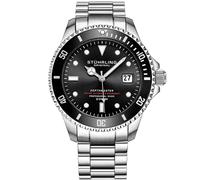 Stührling Swiss Movement Automatic Depthmaster 883.01 - Man - 42 mm - Analogue - Automatic Black 20 mm