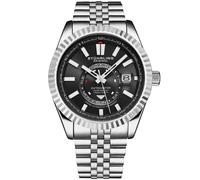 Stührling Swiss Movement Datemaster 1020.01 - Man - 42 mm - Automatic - Mineral Glass Black 18 mm