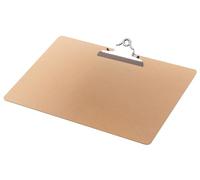 Stuff 4 Office - A3 Hardboard Clipboard - Landscape with Heavy Duty Metal Clip - 1/3/5 Pack Sizes (5)