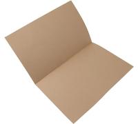 Stuff 4 Office - Manilla Economy Foolscap Square Cut Folders 180gsm Buff (25/50/100 Pack Sizes) (50)