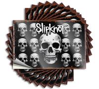 Stuff For Boys Room Slipknot: The Unseen Skulls Of Darkness Stickers 10Pcs Funny Room Signs Metal Signs Vintage Funny(8X12CM)