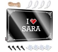 Stuff For Room Accessories Retro Wall Decor | I Love Sara Old-fashioned Decorative Wall Art Ready To Hang For Walls(30X40CM)