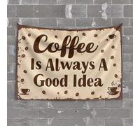 Stuff For Your Room Always Good Idea: Coffee Sign Tapestry Backyard Bar Decor Bar For Man Cave(75X100CM)