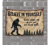 Stuff for Your Room Believe in Yourself: The Unseen Strength Within Tapestry Cave Man Bar Men Decor(100X150CM)