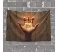 Stuff for Your Room Take My Hand: A Gentle Invitation Tapestry Funny Home Decor Flags for Room Teen(75X100CM)