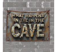 Stuff for Your Room What Happens in The Cave Remains There Tapestry Man Cave Decorations Funny House Decor(75X100CM)