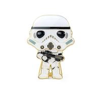 LOT 3x FUNKO POP PINS STAR WARS STORMTROOPER #07 CHEWBACCA #08 C-3PO #10 NEW