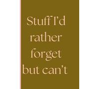 Stuff I'd rather forget but can't