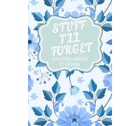 Stuff I'll Forget: Unless I Write It Down