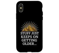 Stuff Just Keeps On Getting Older Funny Archaeologist Humor Case for iPhone X/XS