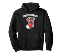 Stuff Me Daddy Christmas Stocking Naughty Christmas Pullover Hoodie