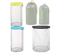 Stuff Sack - 115g Storage bag, Portable Drawstring Backpack, Mesh polyester Easy to arrange Drawstring Storage Bag Set | Lightweight Keep your items safe Bag Ditty Sacks for Camping Travelling