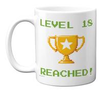 Stuff4 18th Birthday Mug, Level 13 Reached