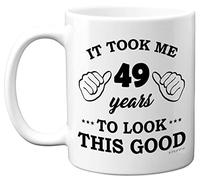 Stuff4 49th Birthday Gifts for Women and Men, Birthday Mug for 49 Year Old
