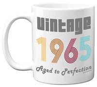 Stuff4 59th Birthday Gifts for Men Women - 1965 Vintage Coffee Mug, 11oz Ceramic Dishwasher Safe Mugs, Best Friend Mug for Birthday or Christmas, Funny 59th Birthday Gifts for Him Her