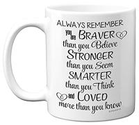 Always Remember Best Friend Mug - 11oz Ceramic Dishwasher Safe Mugs - Birthday, Friendship Gifts for Women, Men, Mum, Daughter, Son